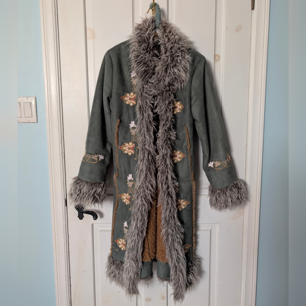 (SOLD) Of Life Afghan Coat